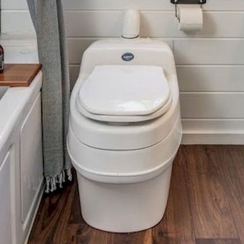 Toilette sèche à compost pour Tiny house